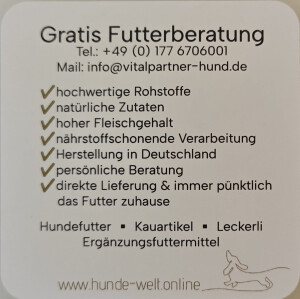 Visitenkarte Rückseite