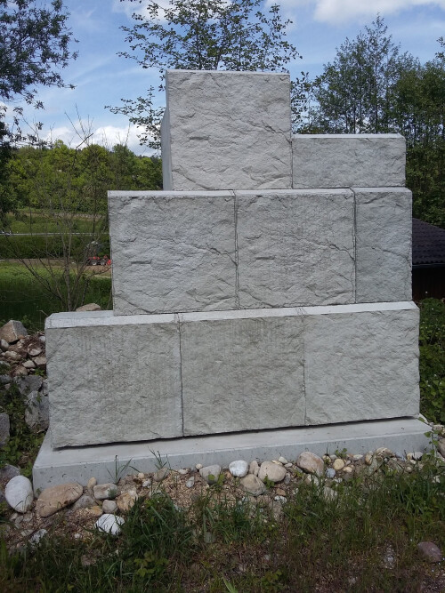 Mauerscheiben-Stützwände-Treppen