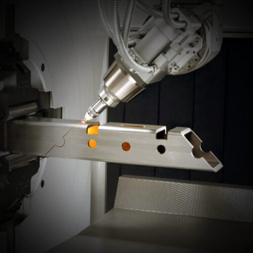 Rohrlaserschneiden in Aktion