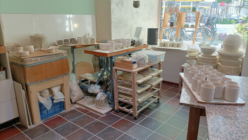 Keramik-Atelier Urte Reisgies, Innenansicht