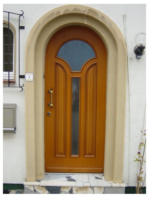 Haustür Rundbogen