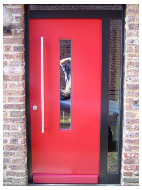 Haustür rot