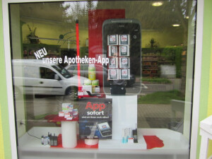 Apothekendeko zum Thema Apo-APP