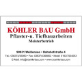 Köhler Bau GmbH Pflaster- und Tiefbauarbeiten