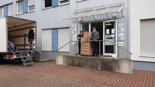 Umzug. Köln Düsseldorf ,NRW