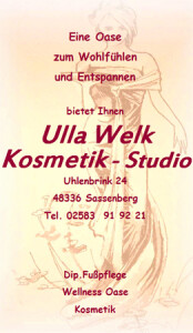 Kosmetikstudio Ulla Welk Sassenberg