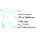 Krankengymnastik Krankengymnastik Bußmann Krankengymnastin Kristina Bußmann Krankengymnastin