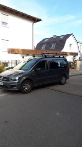 Auslieferung und Montage eines neuen Markisentuches