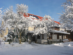 Landgasthof zur Post im Winter