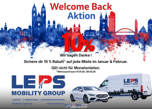 Leps Mobility Group Welcome Back Aktion