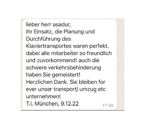 Kundenfeedback