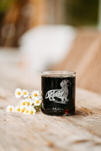 Dackel Glas für alle Dackel fans ein tolles Geschenk