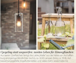 Das 2. Leben einer Einwegflasche - MaBe® schenkt den Einwegflaschen ein neues Leben