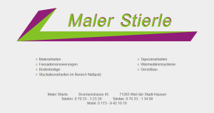 Maler Stierle