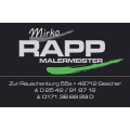 Malermeister Mirko Rapp