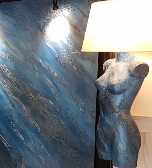 Spachteltechnik inkl. Lampe