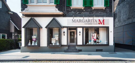 Aussenansicht vom Kosmetikstudio Margarita M. Cosmetics in Remscheid