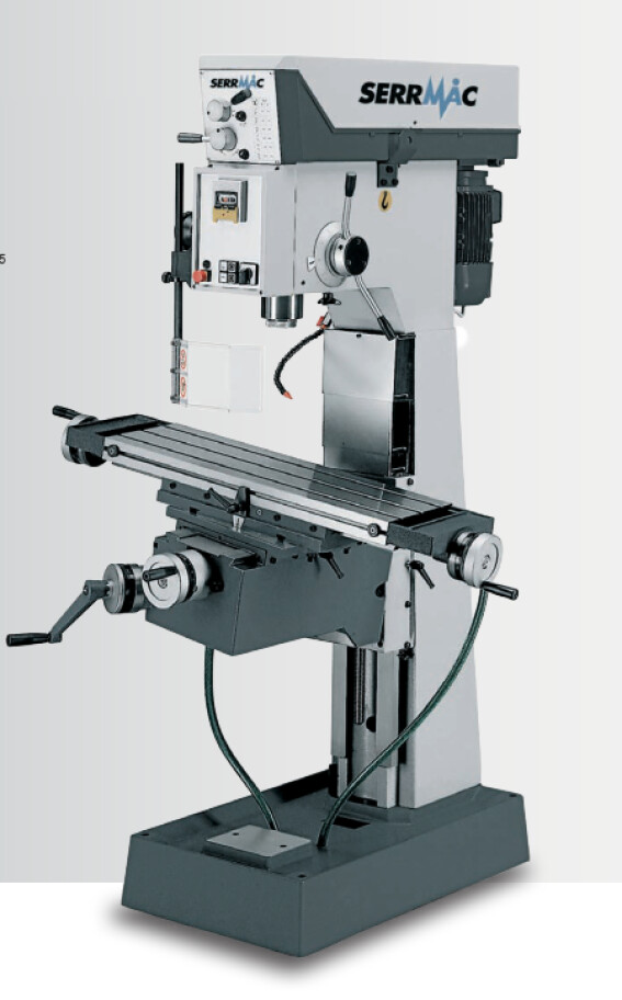 Bohr-Fräsmaschine TCS für Fräsen bis schwere Bearbeitung. Spindelaufnahme MK4 oder ISO 40. 3 Jahre Herstellergarantie