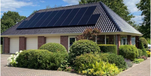 PV-Anlage Montageergebnis