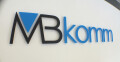 MBkomm Schriftzug