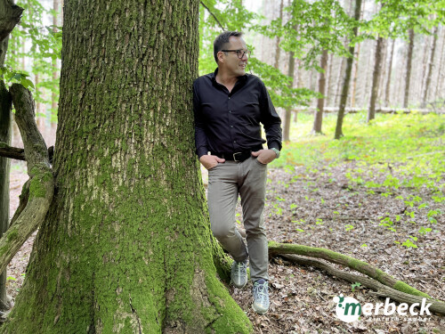 Marco Kante im Merbeck Klimawald