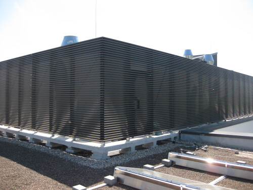 Lamellenwandverkleidung