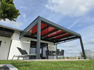 Terrassenüberdachung mit Markise