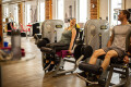 Beintraining an den neuen Geräten