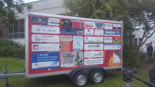 Sponsoring für den Stadtfeuerwehr Verband Rostock 2019 Neues Brandschutzmobil