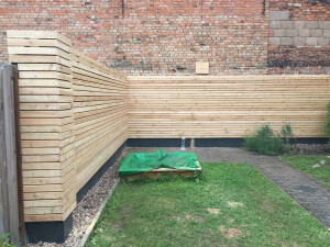 Rohmbusleisten Wandverkleidung