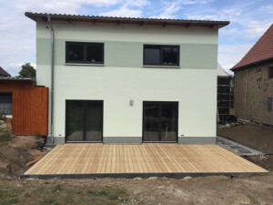 Lärchenholz Terrasse