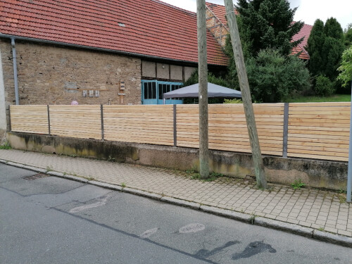 Rhombus Lärche Sichtschutz