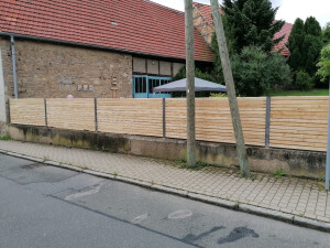 Rhombus Lärche Sichtschutz