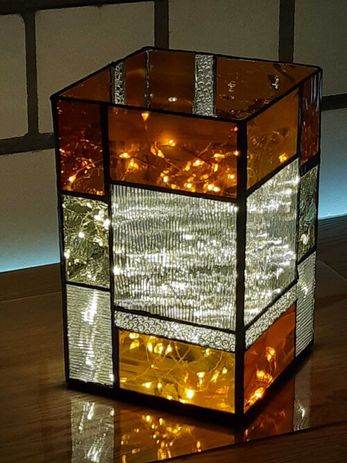 Glaskunst mit Kupferfolientechnik (Tiffany)