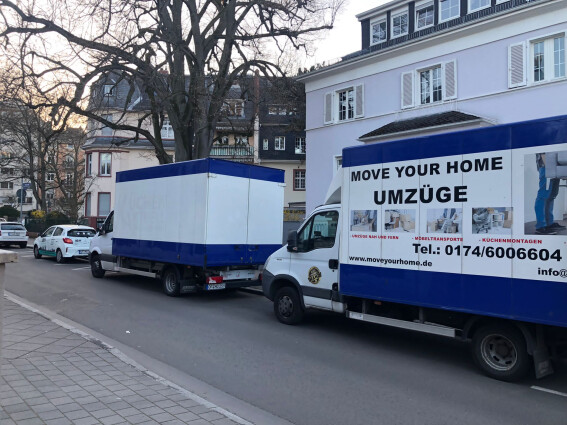 Moveyourhome Umzüge LKWs