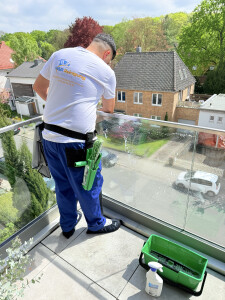 Terrassenglas Reinigung