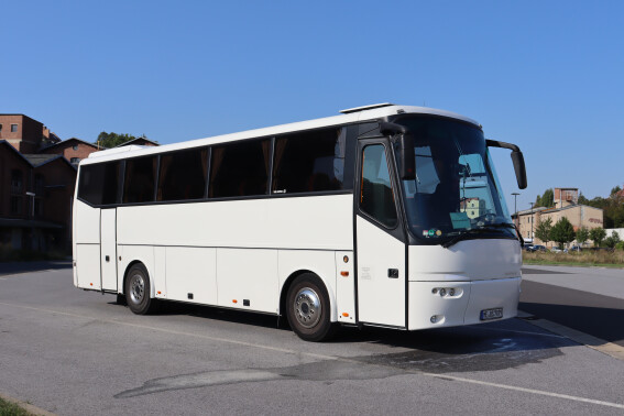 Unser Reisebus mit maximal 35 Sitzplätzen
