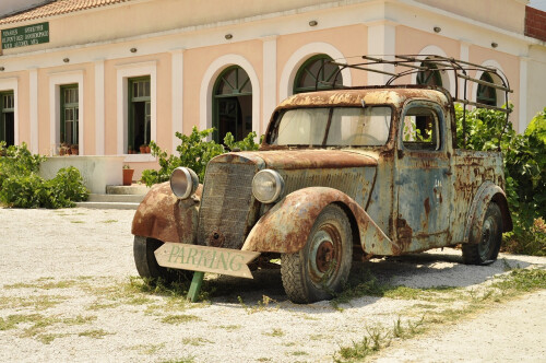 Parking Car als Werbung