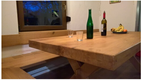 in klassicher hand-werklicher Verar-beitung