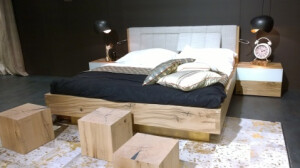 Schlafräume in Eiche Altholz und Eiche natur lassen Siebehaglich einschlafen