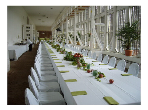 Tisch und Buffet Dekoartionen