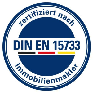 Zertifiziert nach DIN EN 15733 für Immobilienmakler