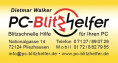 Bild: PC-Blitzhelfer Dietmar Walker in Pliezhausen