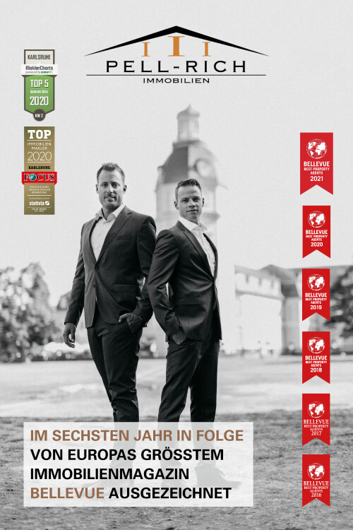 Auch 2021 ausgezeichnet zu den TOP Immobilienmaklern Deutschlands