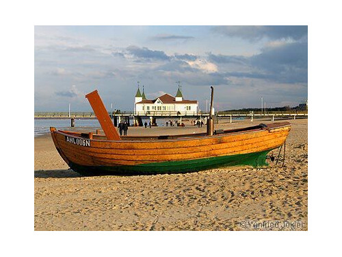Fischerboot in Ahlbeck