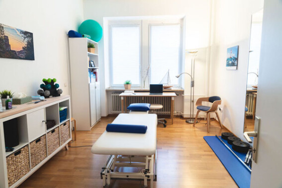 Behandlungsraum Physiotherapeut in Heidelberg