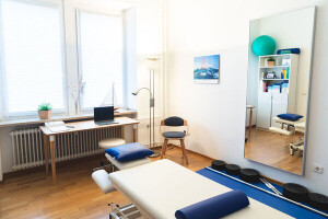 Behandlungsraum Krankengymnastik in Ravensburg Weststadt
