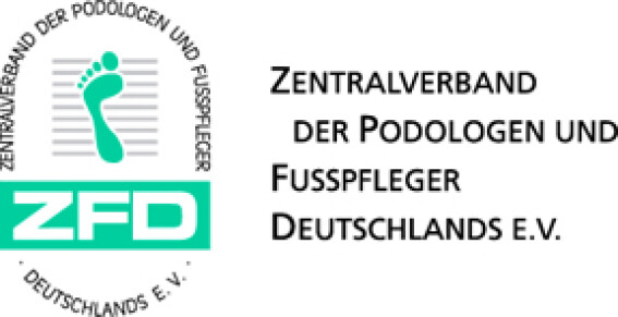 Logo - Zentralverband der Podologen und Fusspfleger Deutschlands e.V.