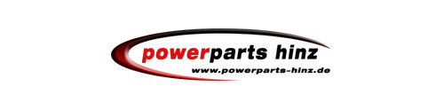 Logo Powerparts Motorrad Hinz