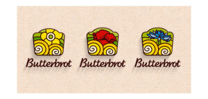 Logoentwurf für Butterbrot, Berlin